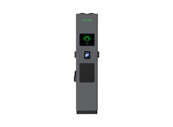 Autel MaxiCharger AC Ultra Street laadpaal — Dual-socket kantoor- en publiekslader